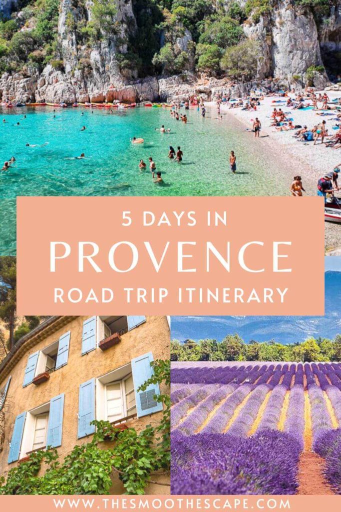 provence france travel itinerary